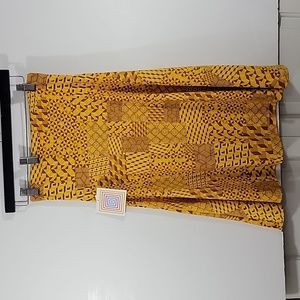 LulaRoe Casual Skirt (Yellow) Small